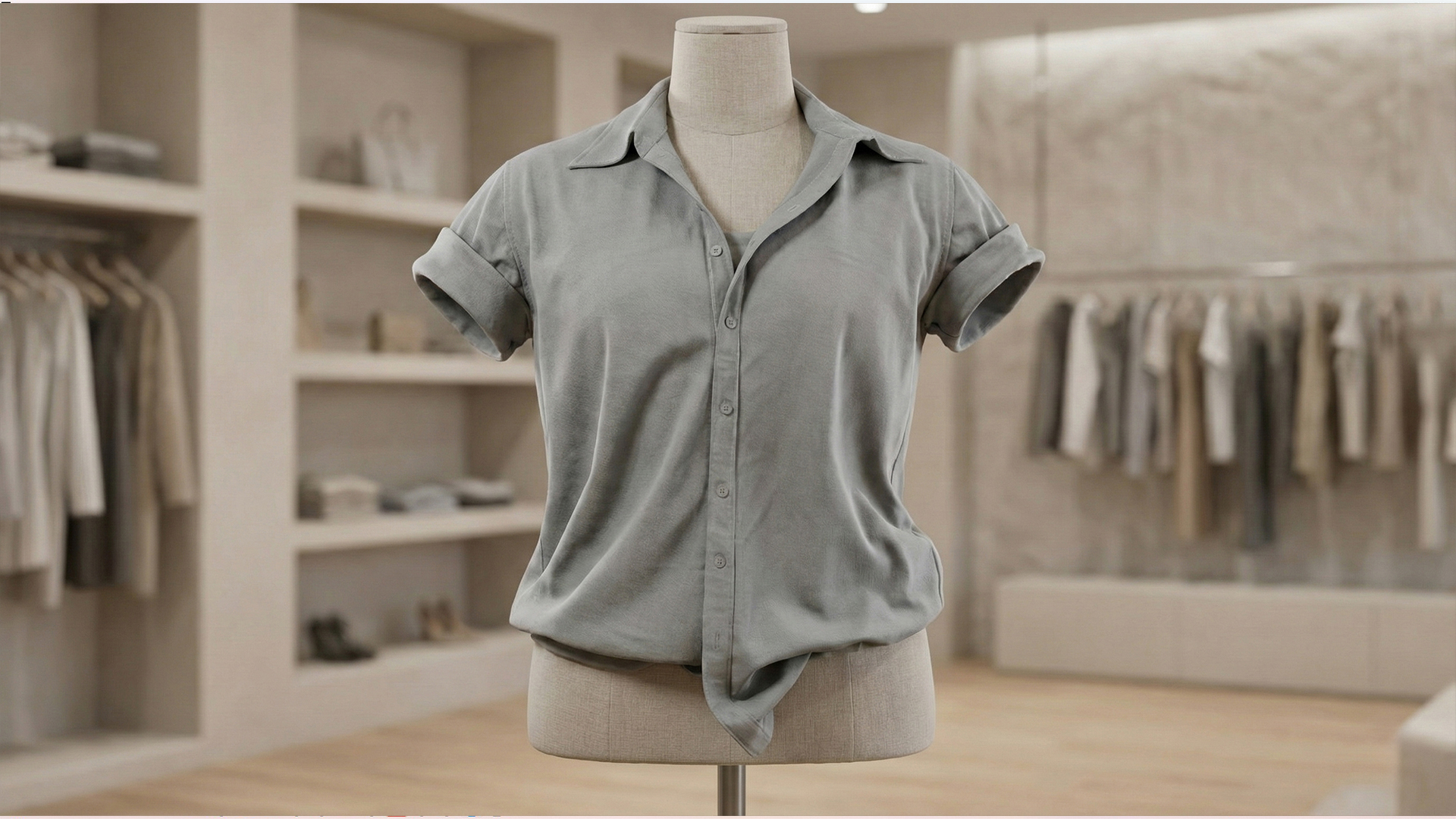 Relaxed Button Up Shirt