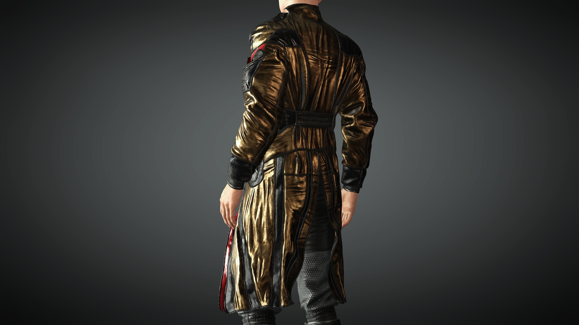 Imperial Space Hansa Overcoat Gold