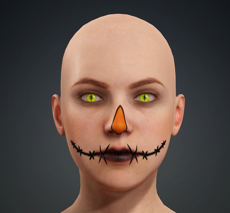 Balsa Face Facepaint