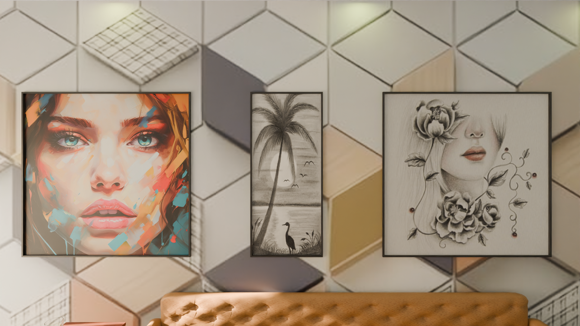Modern Luxury Hall Interior