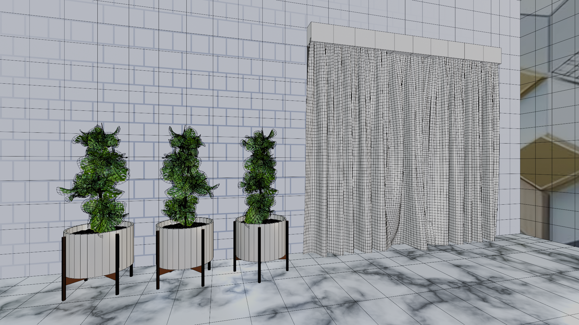 Modern Luxury Hall Interior