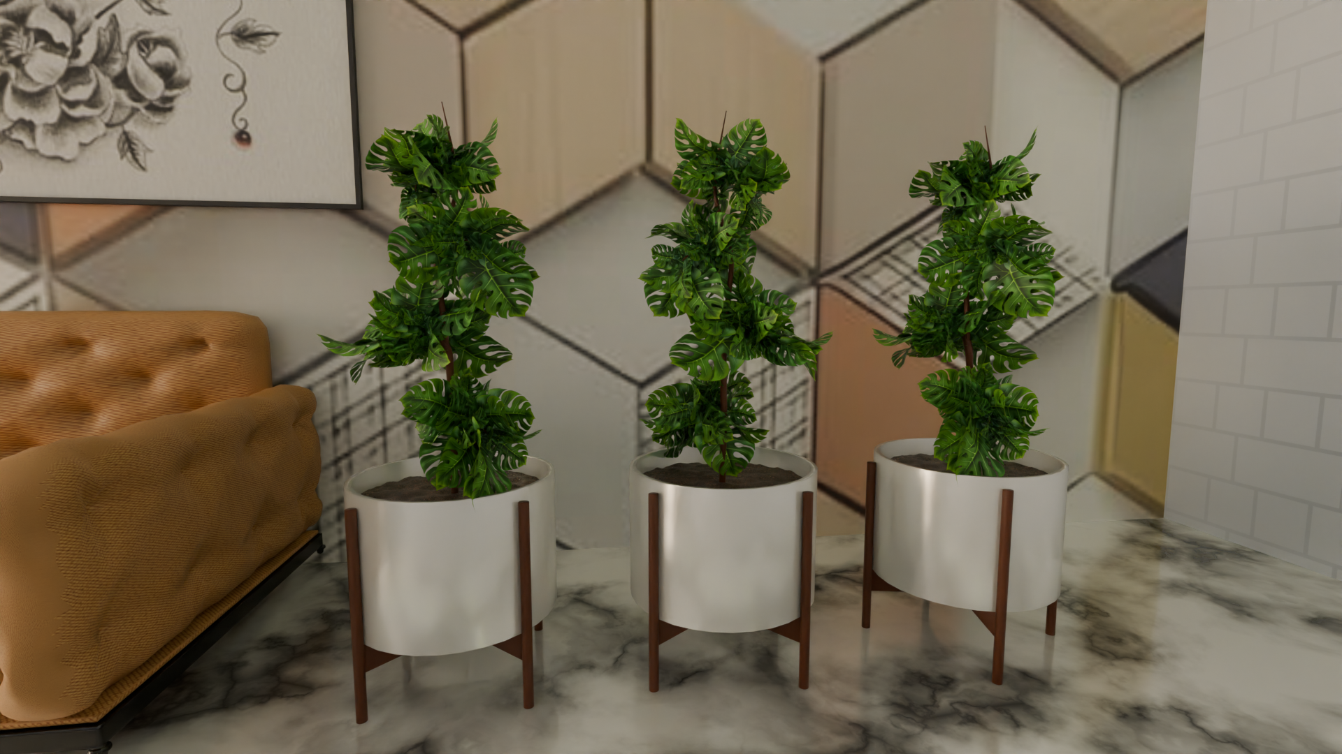 Modern Luxury Hall Interior
