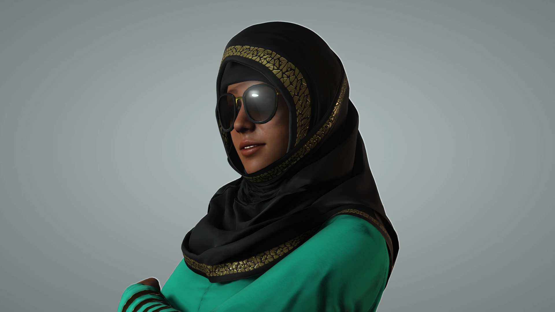 Arabic Hijab - Character Creatoraccessory | Character Creatoroutfit |  Marketplace