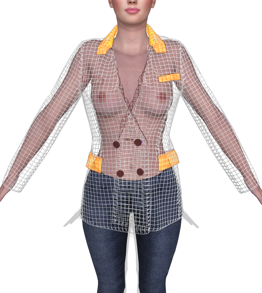 Plaid 3D Print Mesh Top
