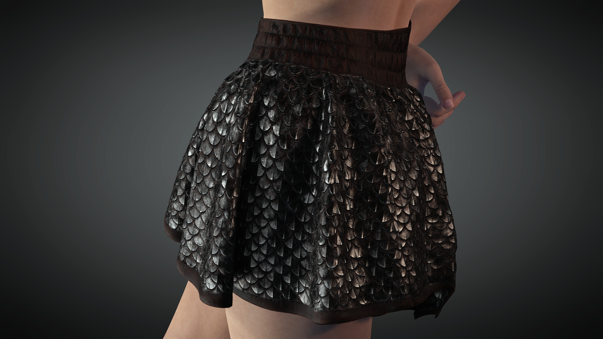 Review for Cosplay Grid Skirt YV419 main image 1