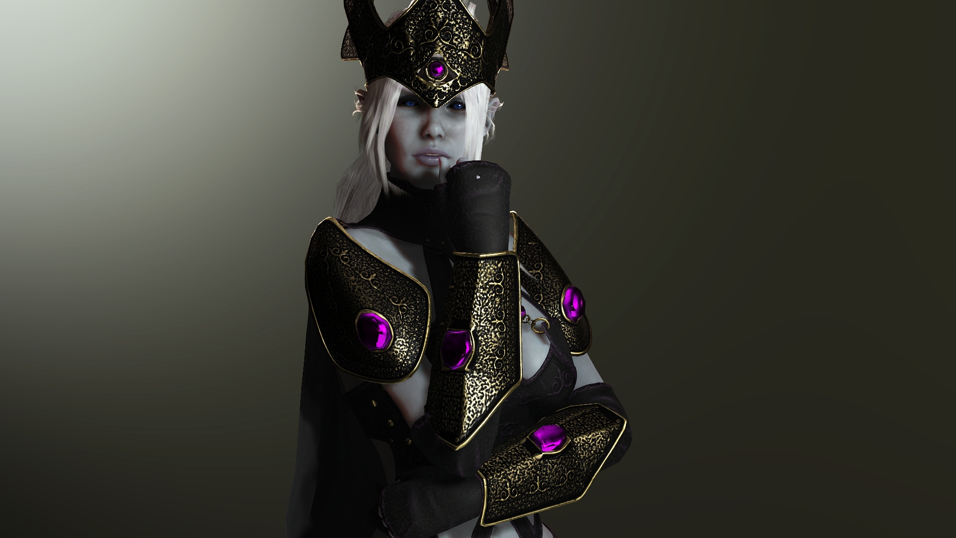 High Quality Dark Elf Mage