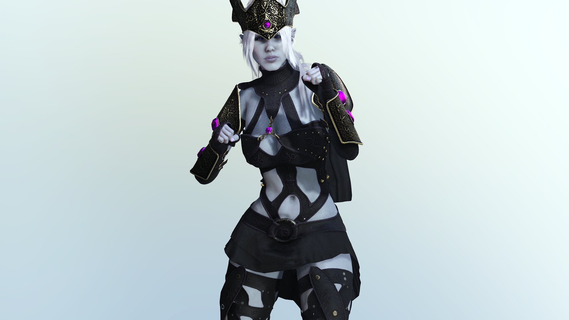 High Quality Dark Elf Mage