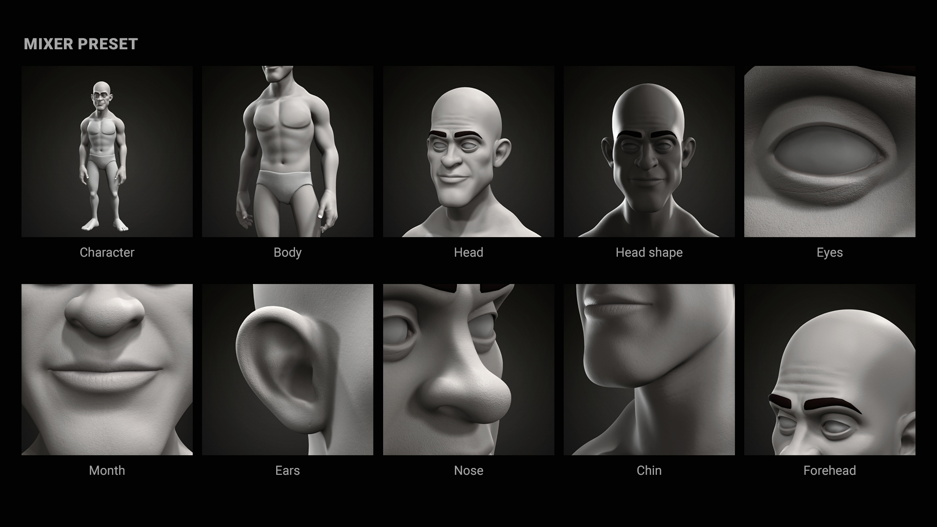 HD Caricature Mixer - Average