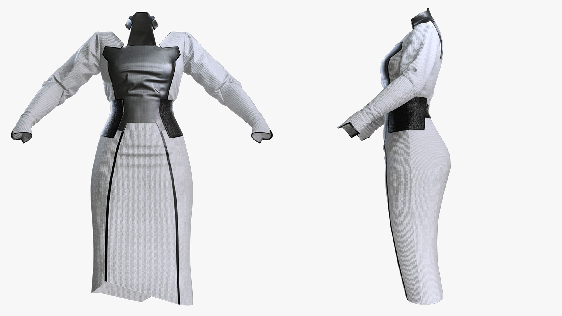 Futuristic Executive Cyber Dress