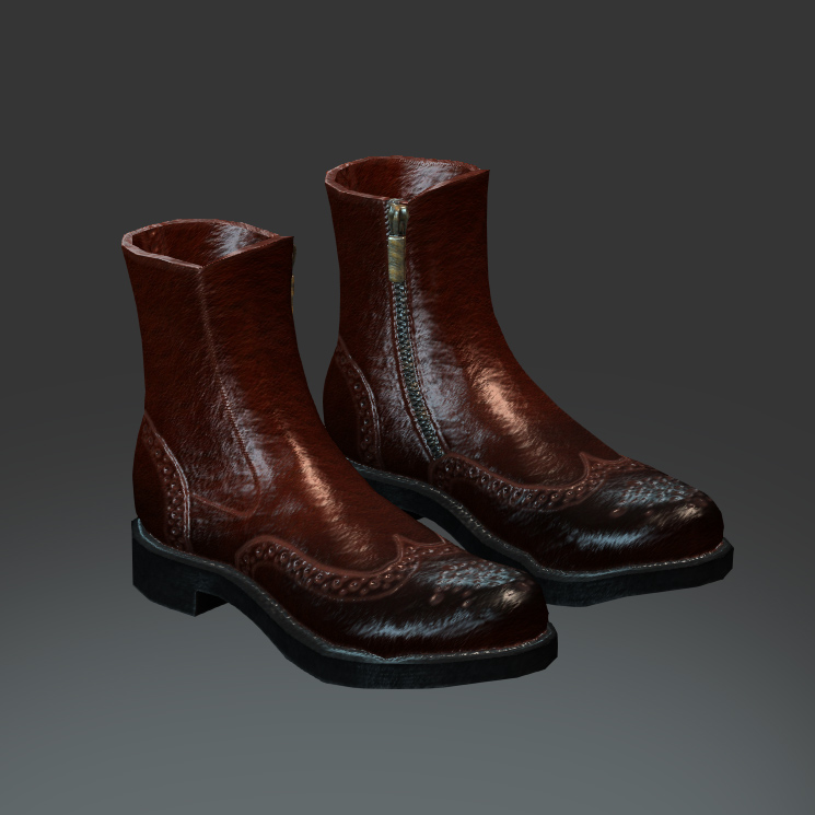 Cowbot Boot Pattern Base Short cowboy boots Base + Presets
