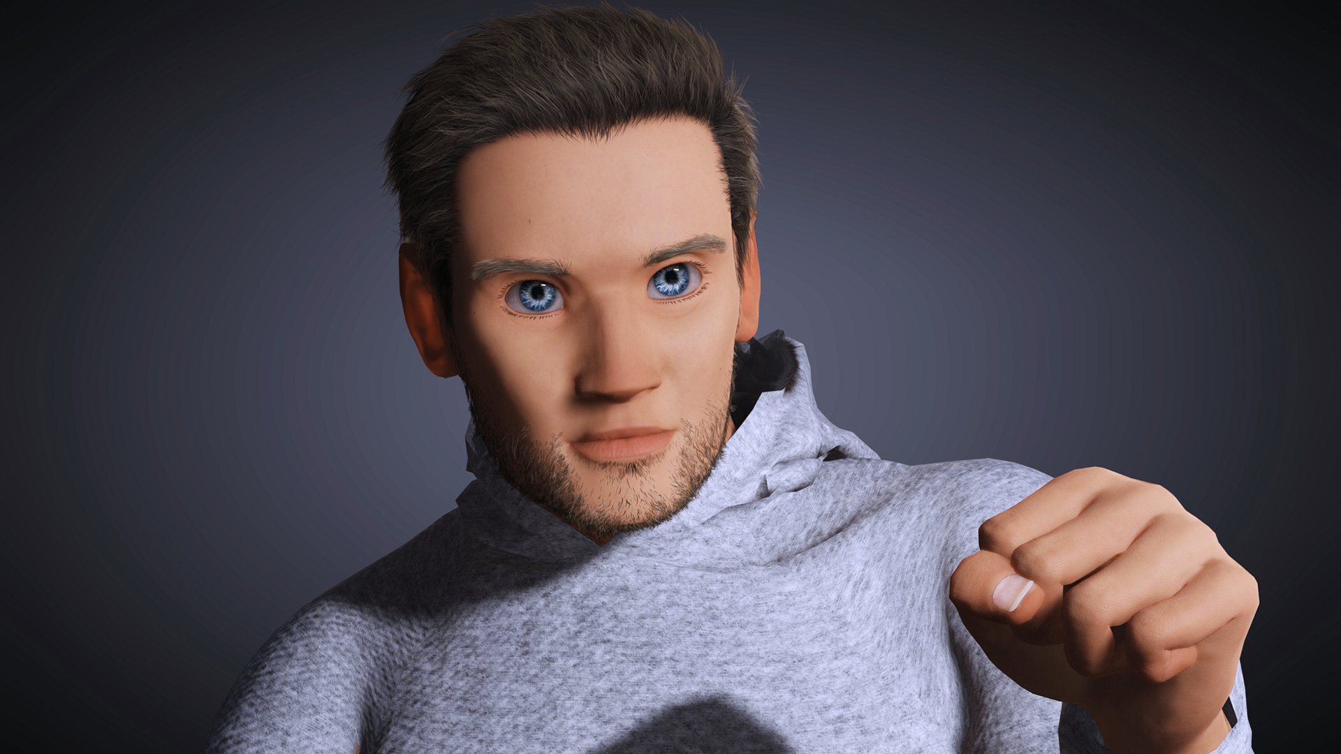 Stylized Male Character