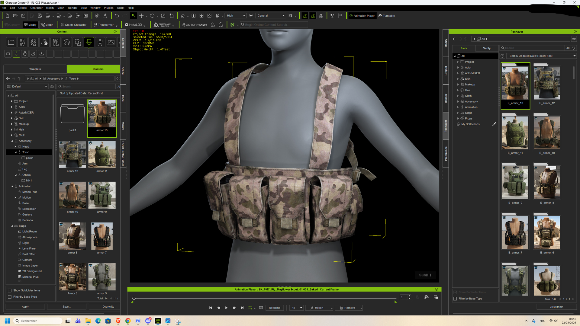 Ultimate Tactical Chest Rig - Nomad Camo Edition