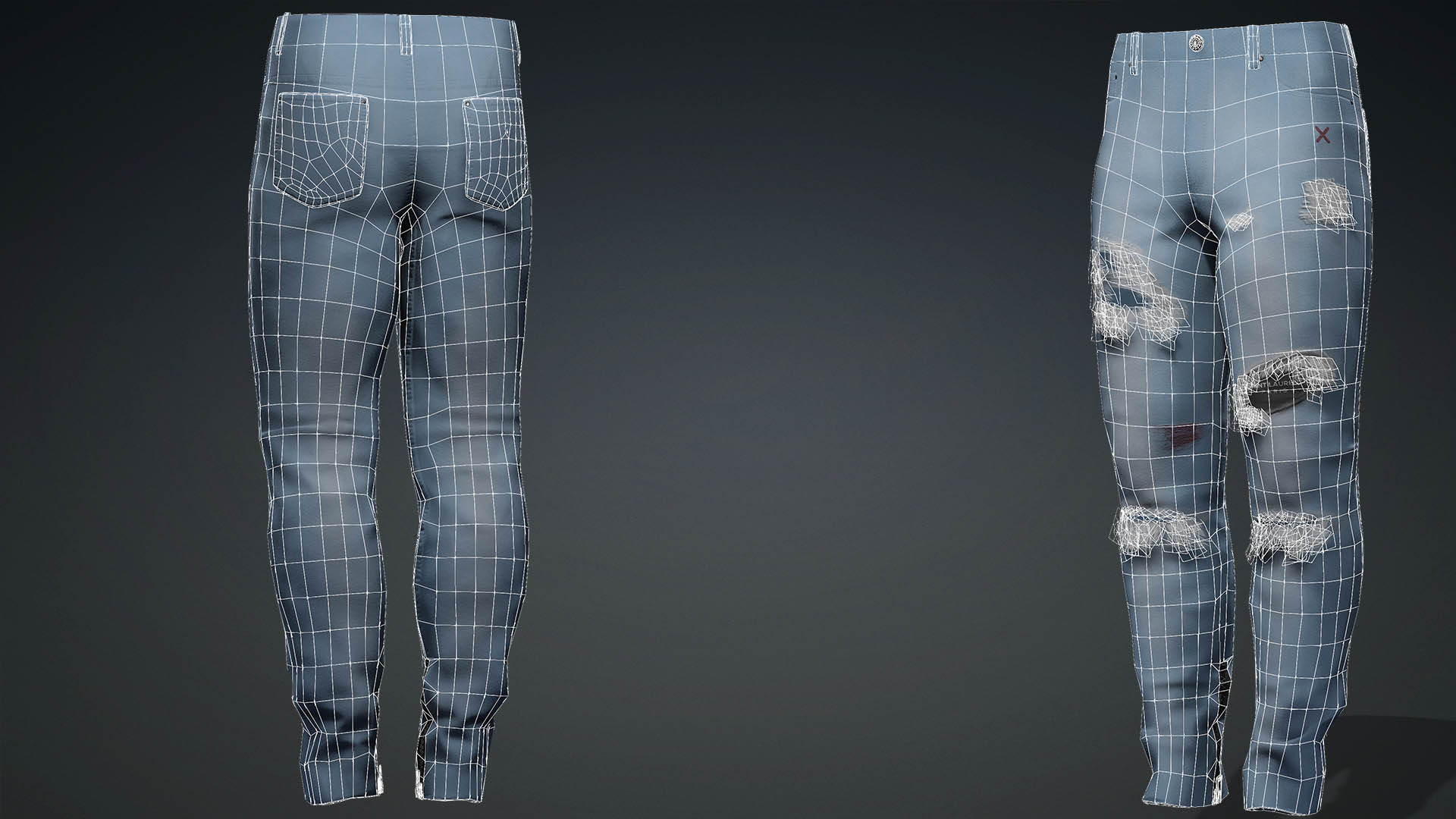 Mmd Ripped Jeans Share