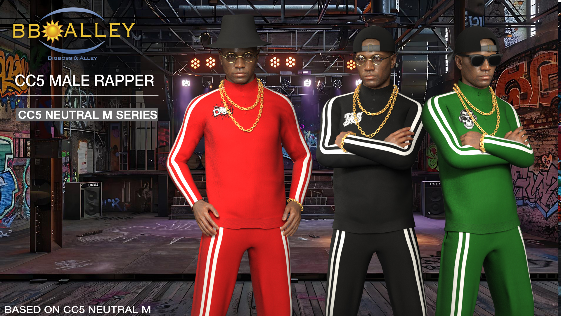 CC5 Male Rapper