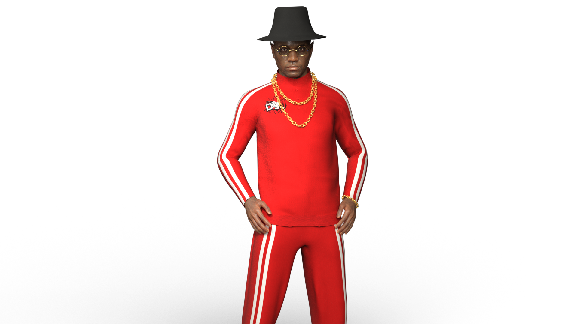 3d Cwo Rapper CC5 Male Rapper