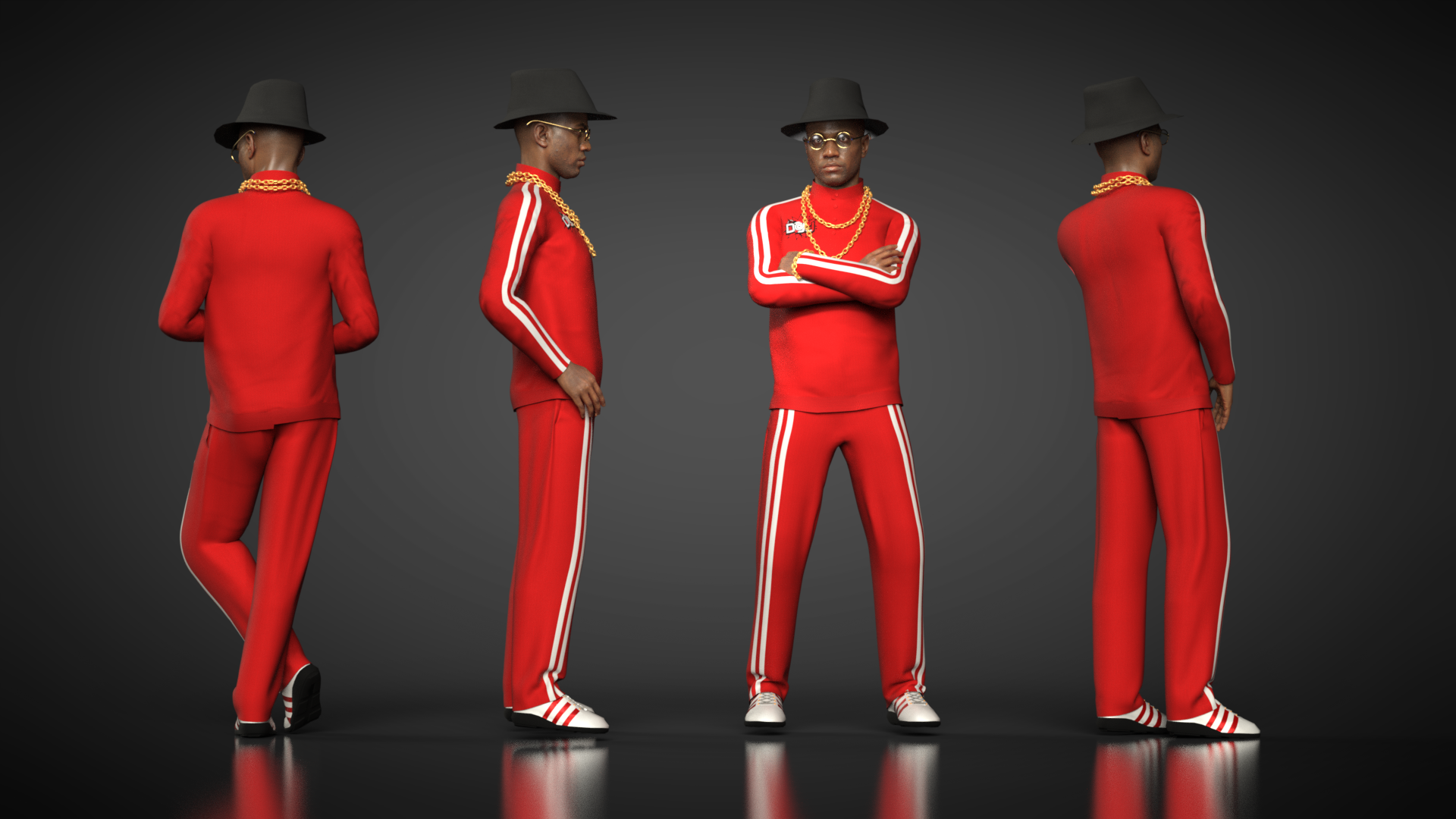 3d Cwo Rapper CC5 Male Rapper