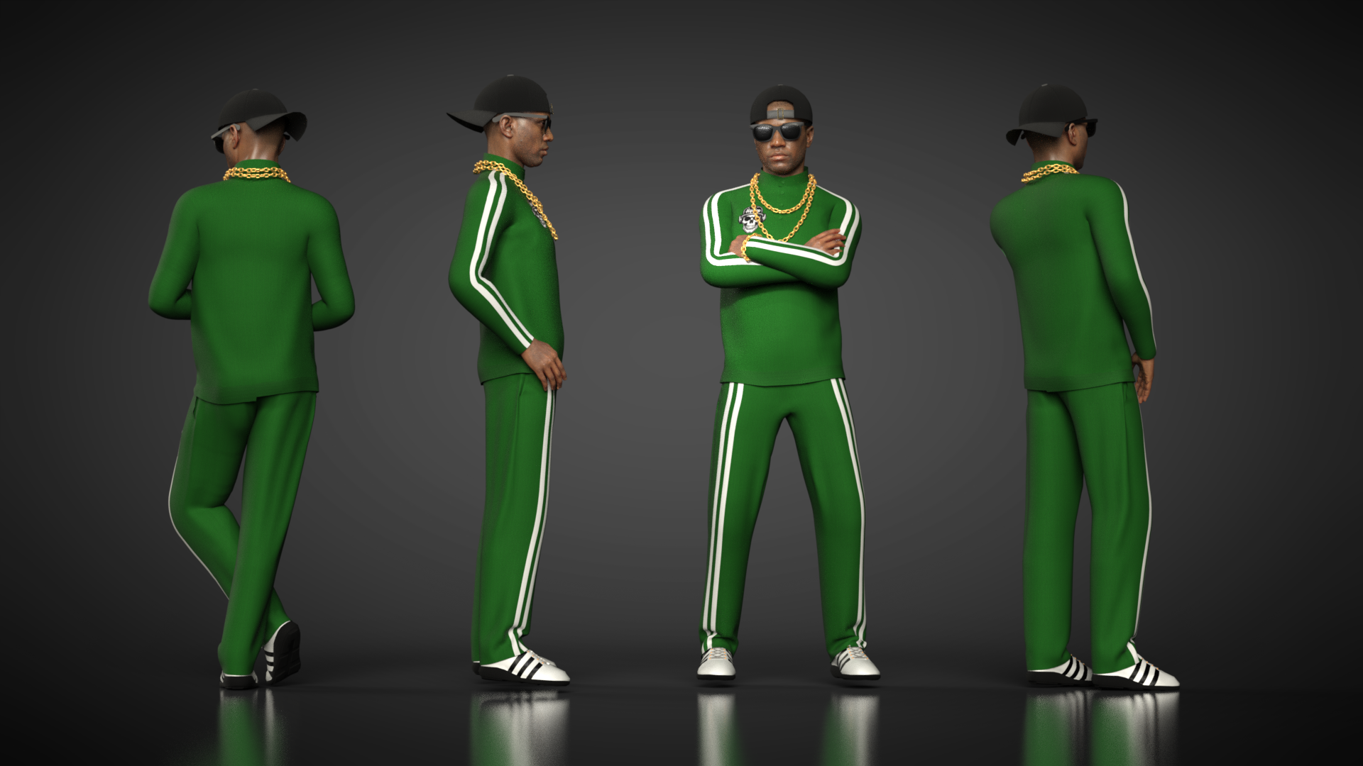3d Cwo Rapper CC5 Male Rapper