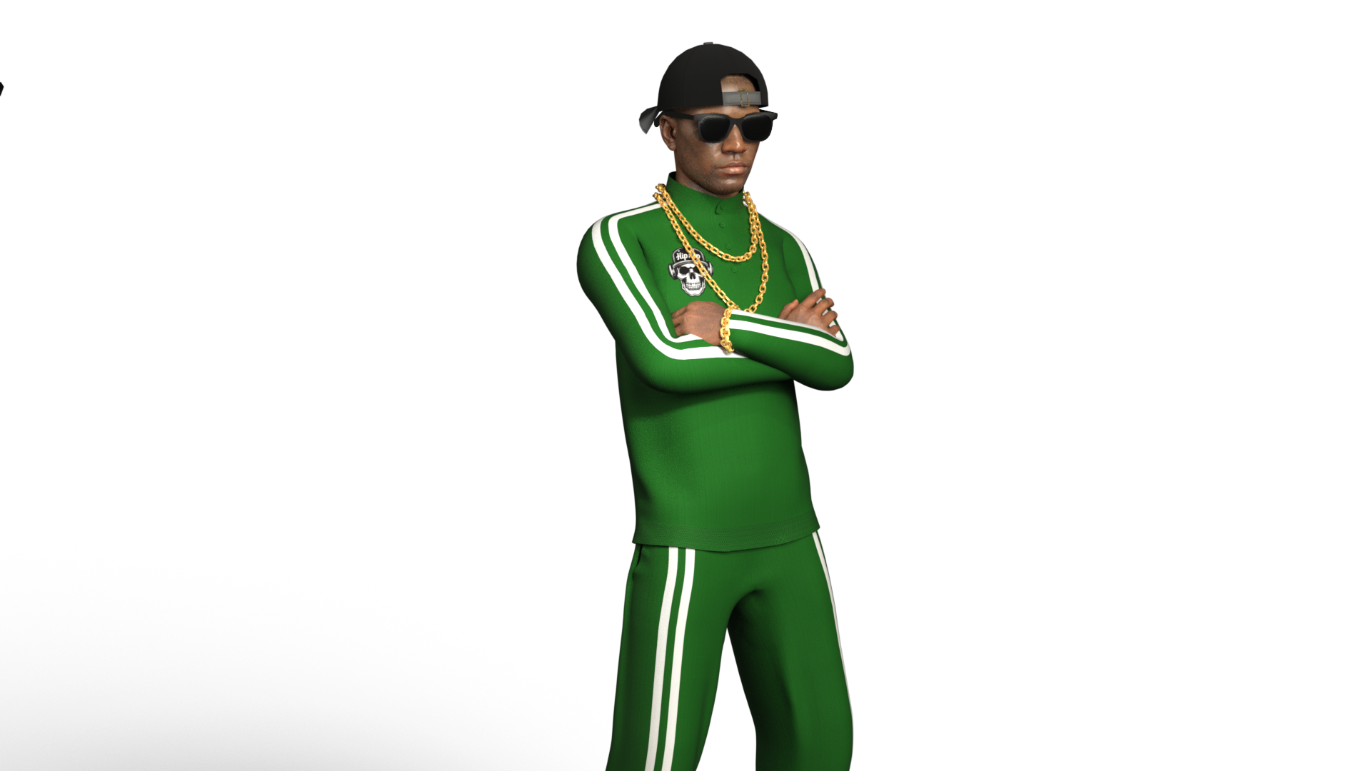 3d Cwo Rapper CC5 Male Rapper
