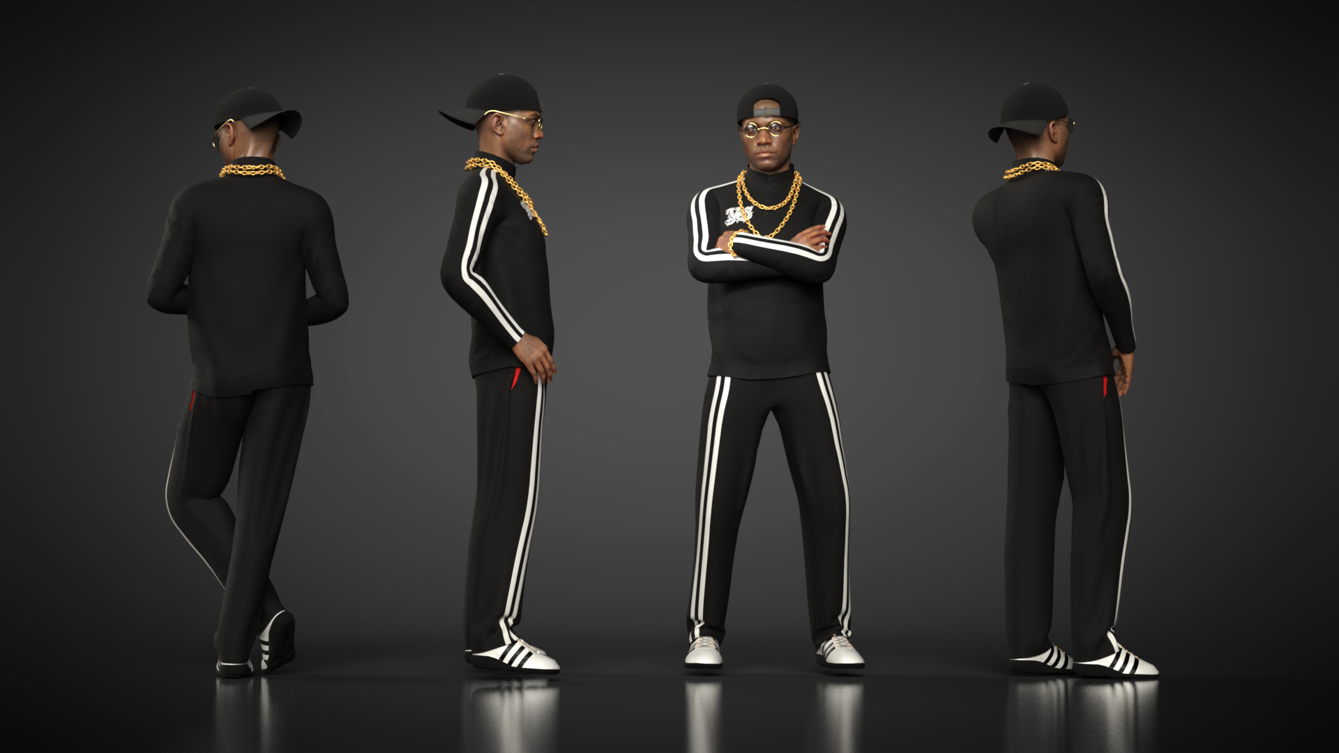 3d Cwo Rapper CC5 Male Rapper