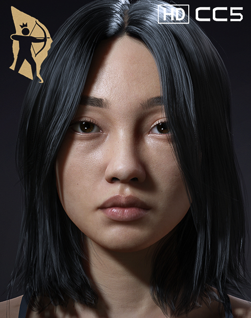 Asian Female Character Pack