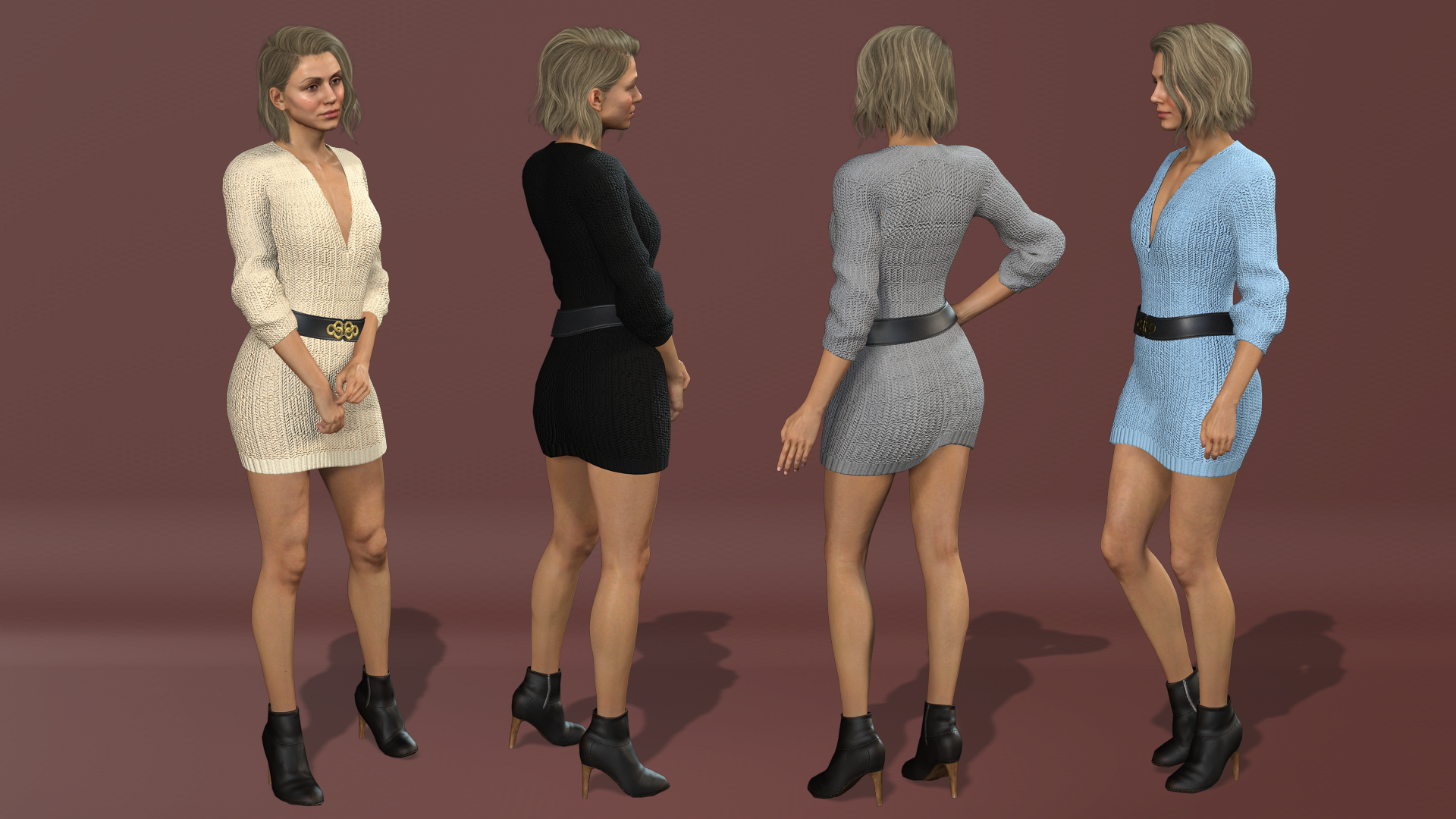 Fem Character Rompers Share