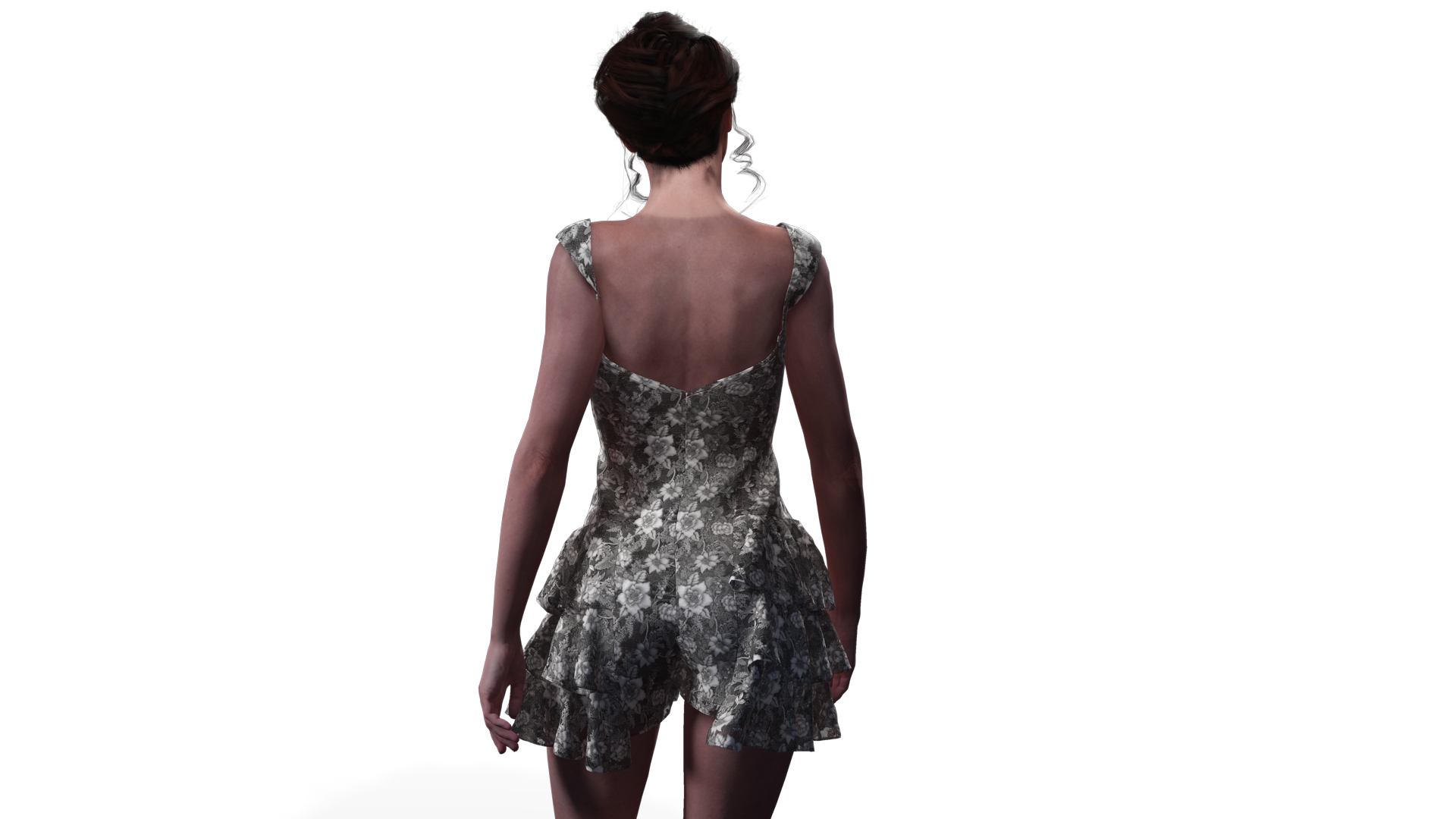 Fem Character Rompers Ruffle Rompers