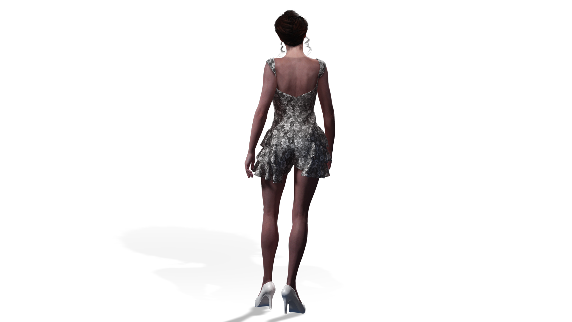 Fem Character Rompers Ruffle Rompers