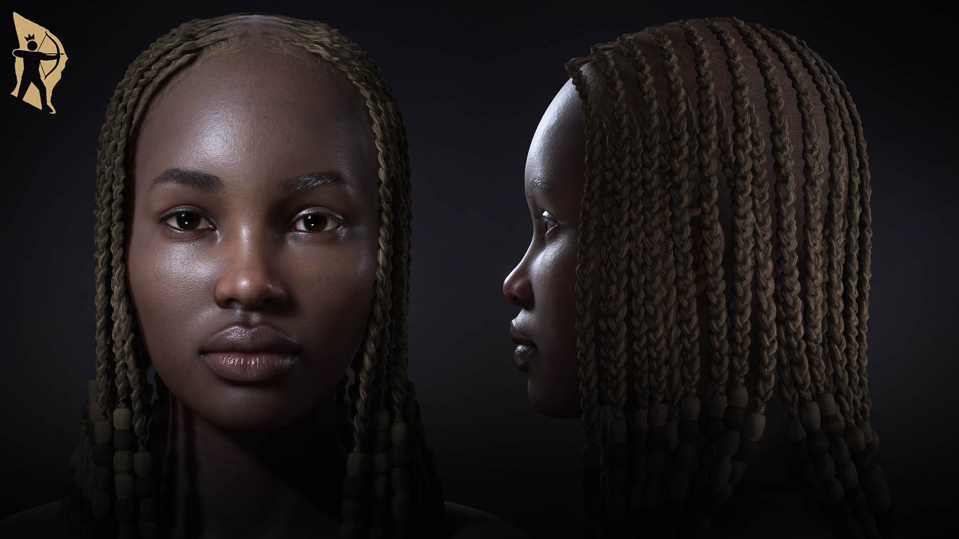 Black Female Character Pack