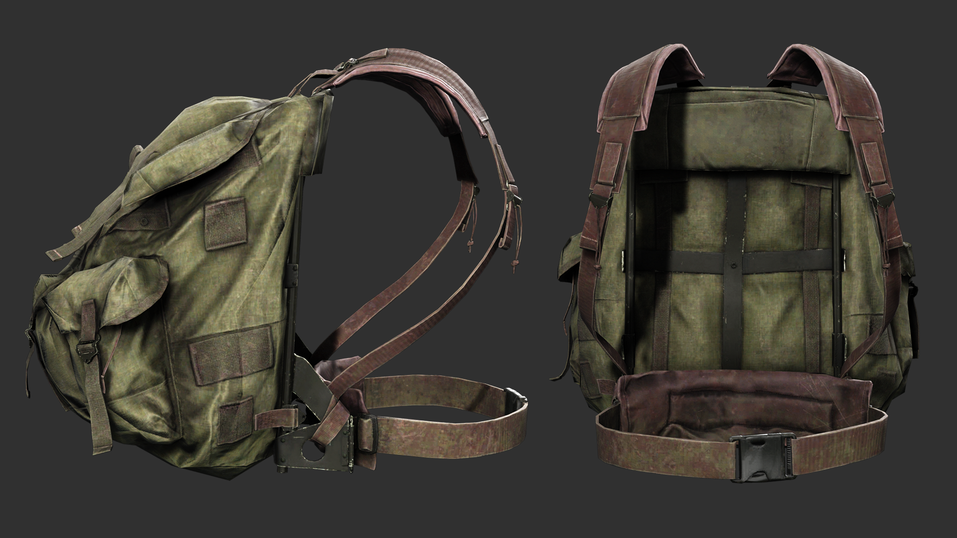 Tactical Expeditionary External Frame Rucksack