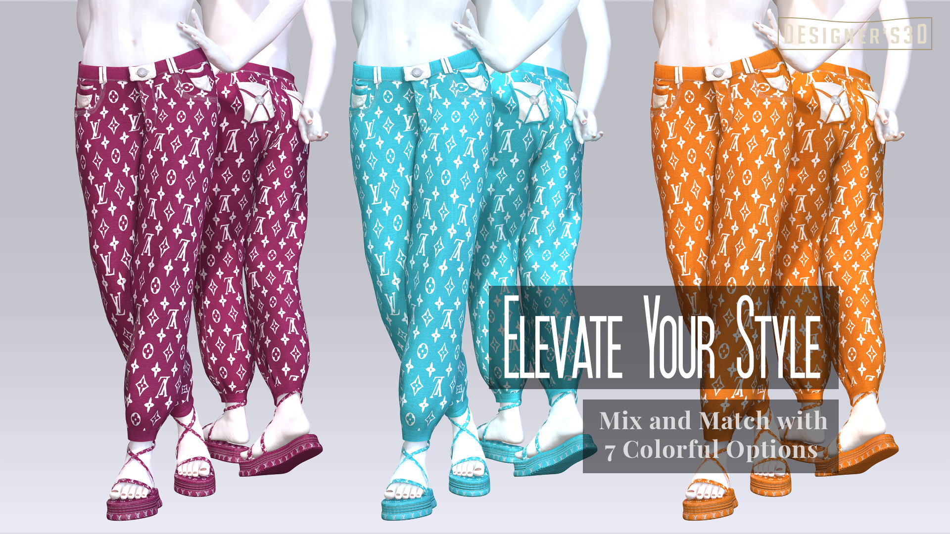Recursia Illusions Game Women's Wide Leg Pants main image 0