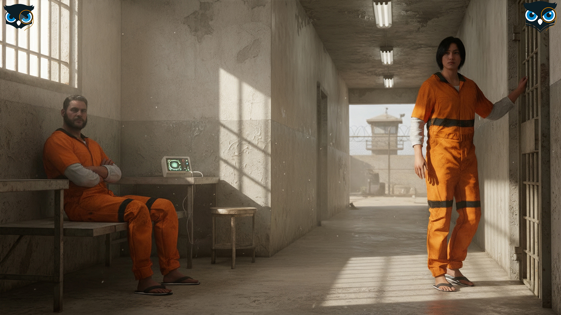 Maximum Security Worn Prisoner Jumpsuit