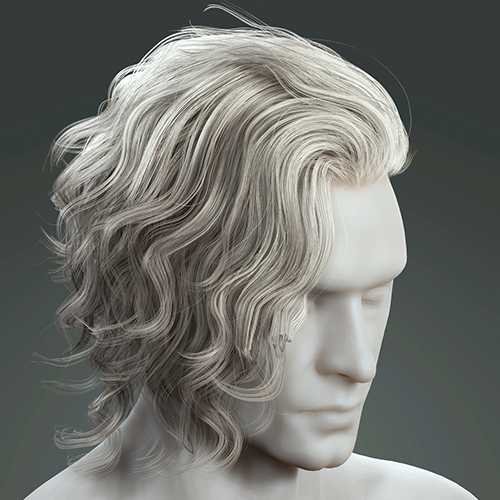 Curly R Character Side-swept Curly_R