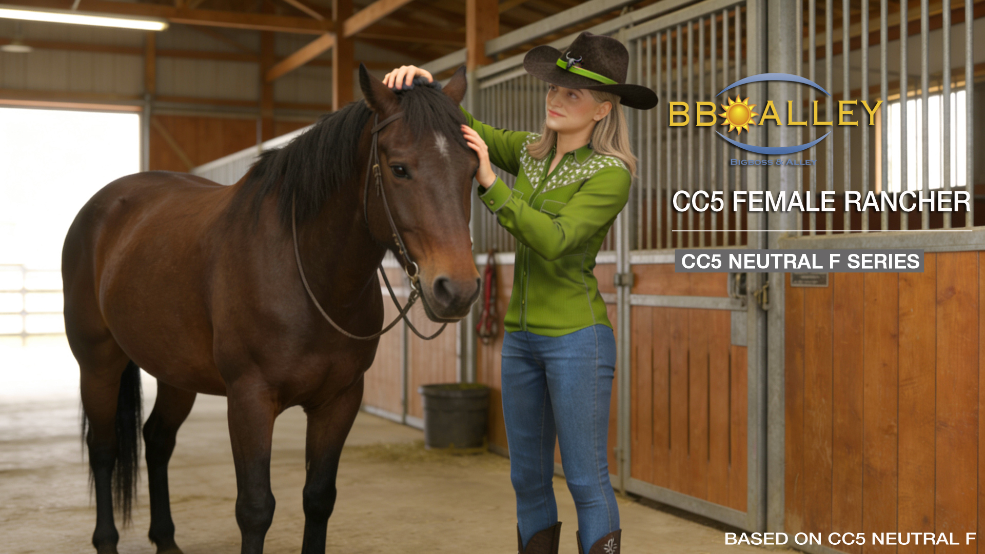 CC5 Female Rancher