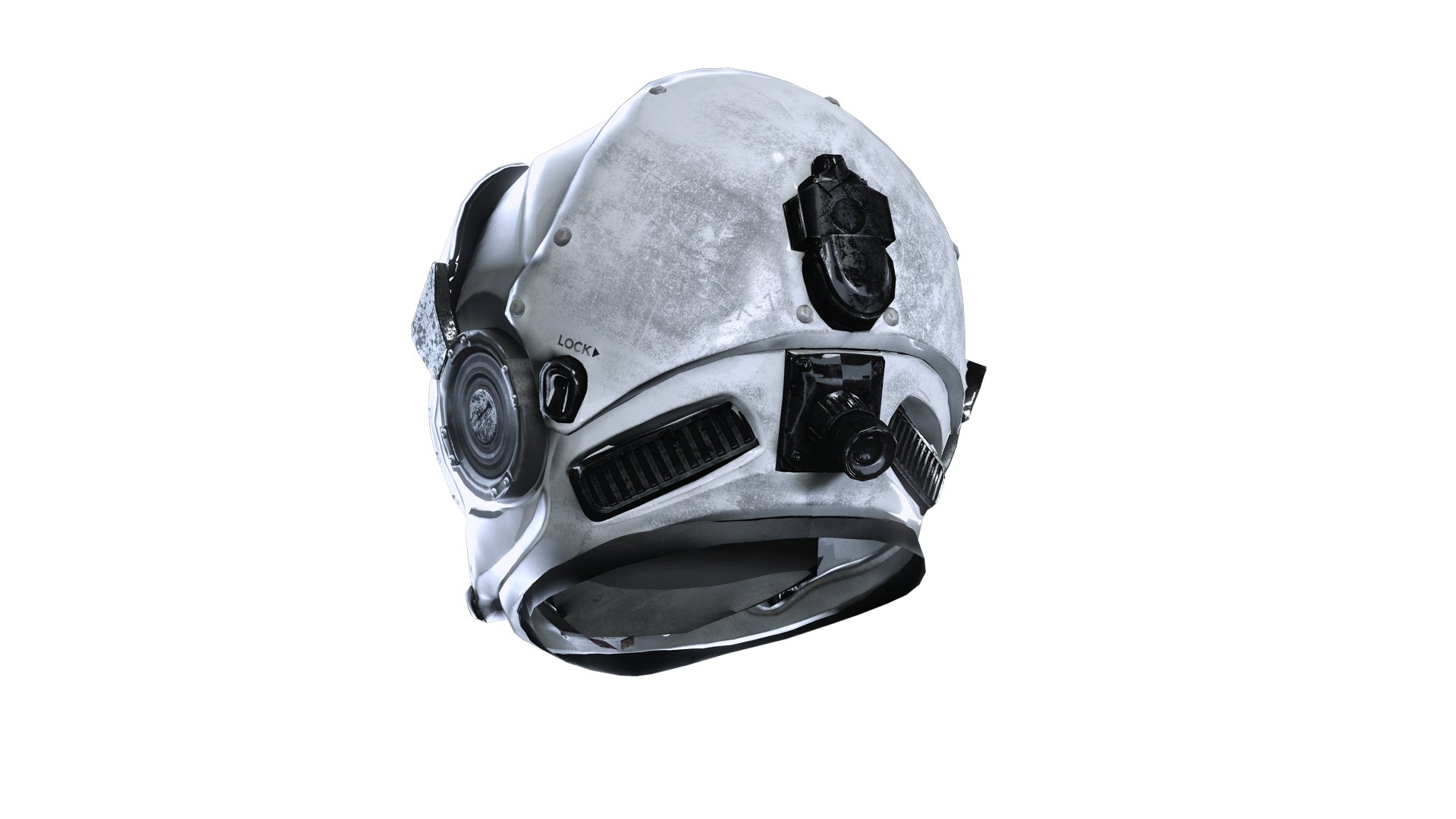 Sci-Fi Galactic Astronaut EVA Helmet