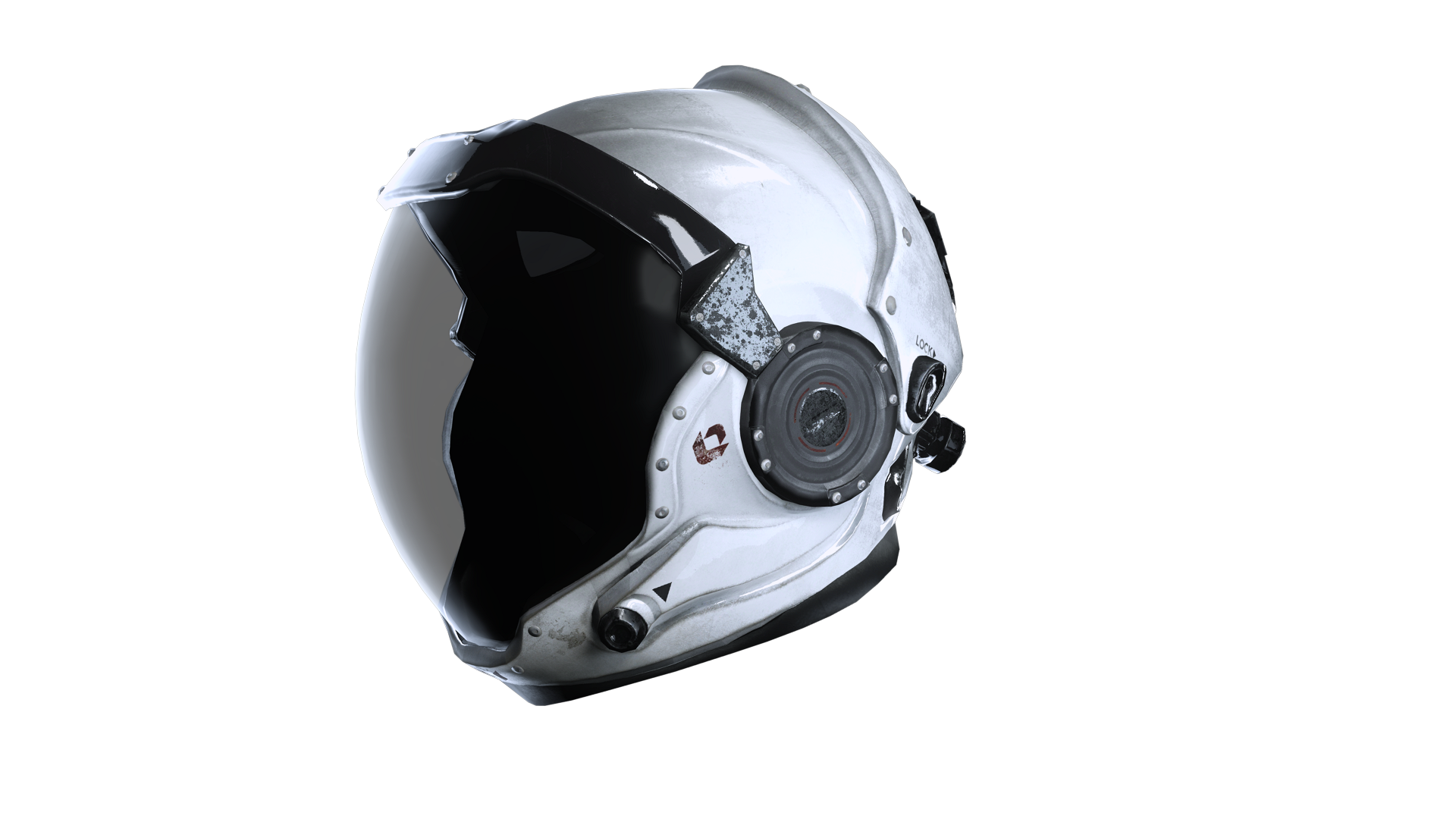 Sci-Fi Galactic Astronaut EVA Helmet