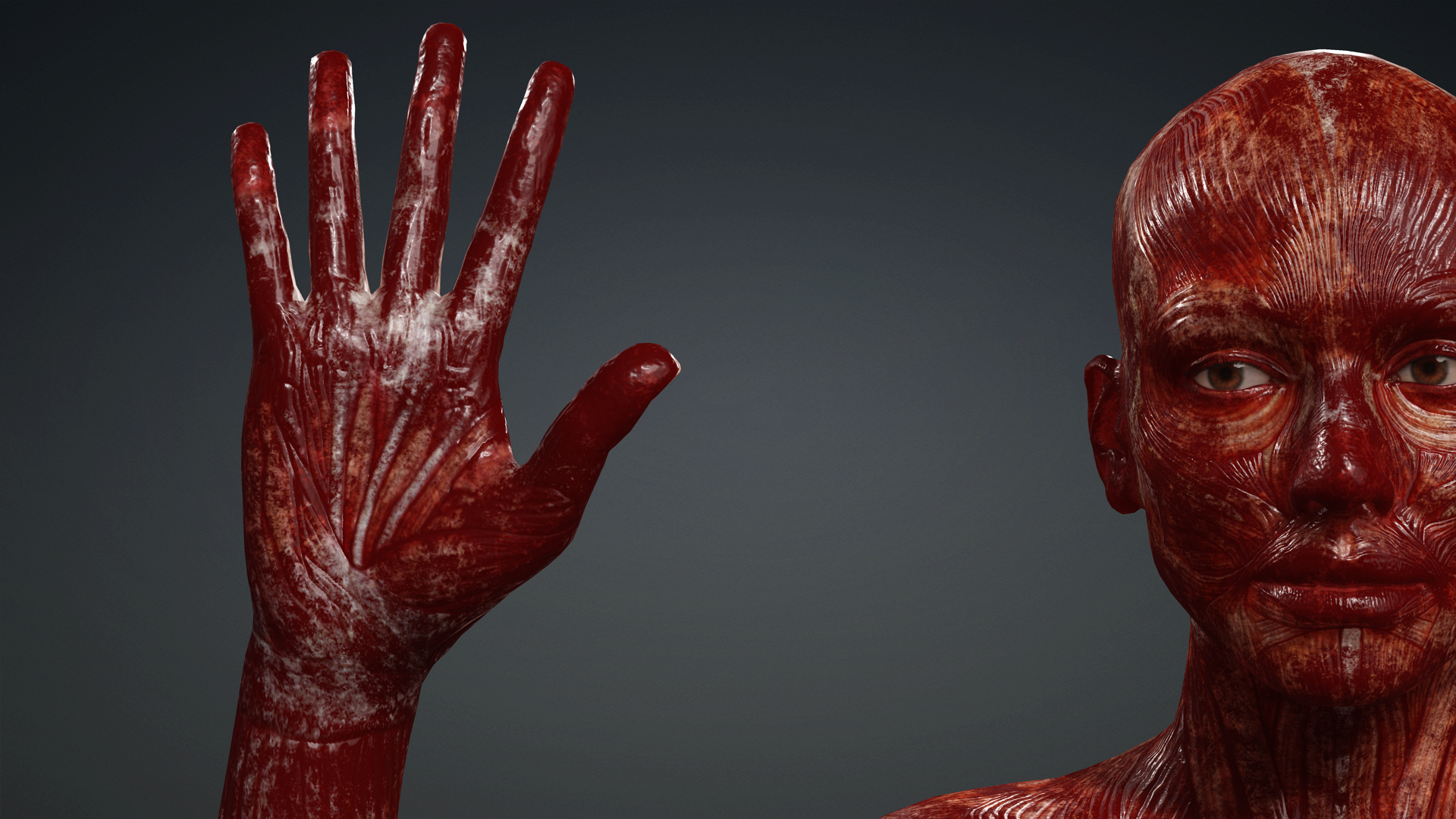 Flayed Female Skin