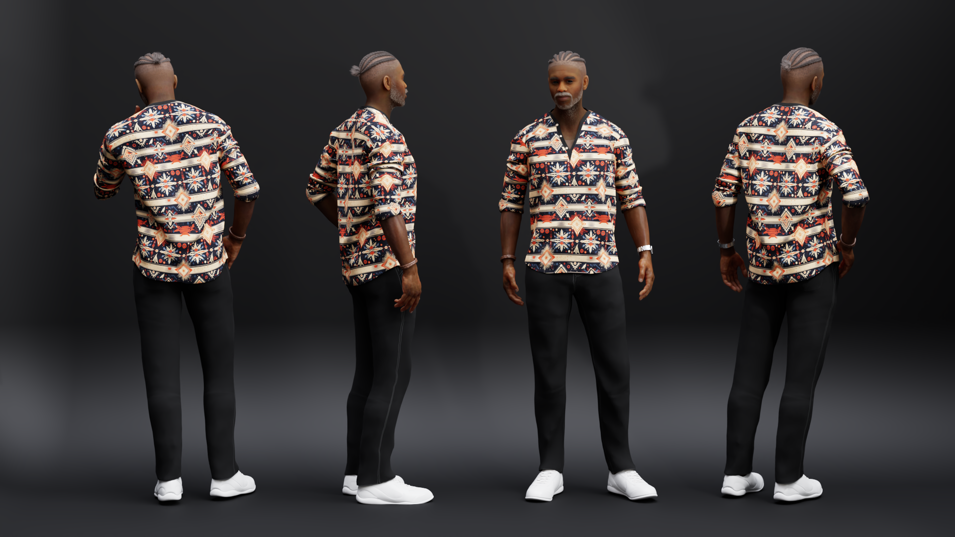 African Modern Male
