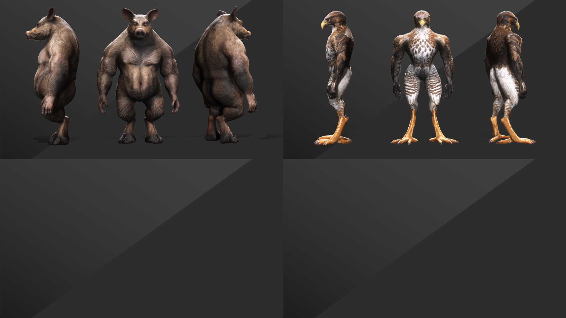 CWS - Anthro Animal Morphs Vol.01