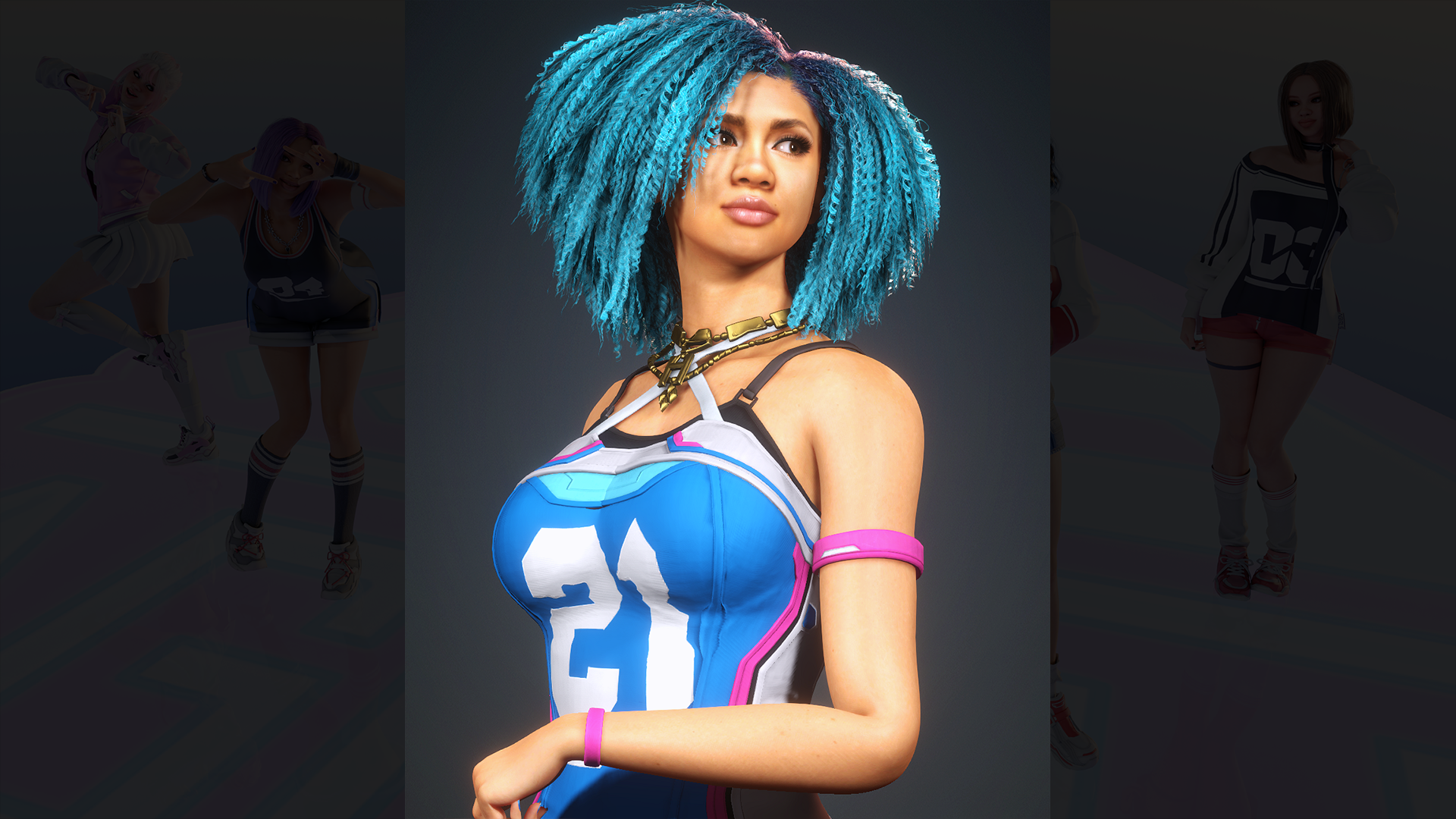 Female Party Characters Party Girls Pack