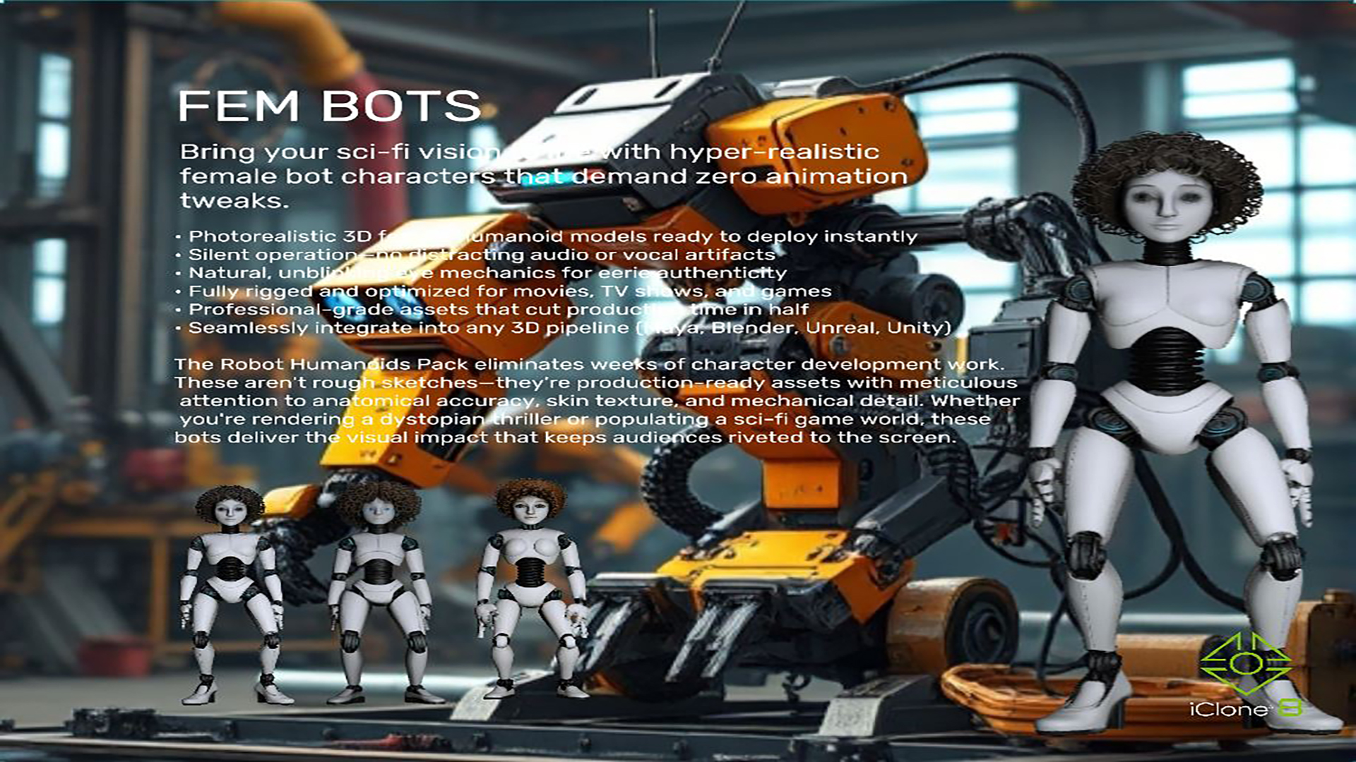 Robot Humanoids Pack