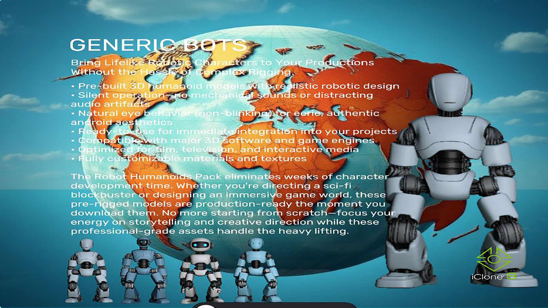 Robot Humanoids Pack