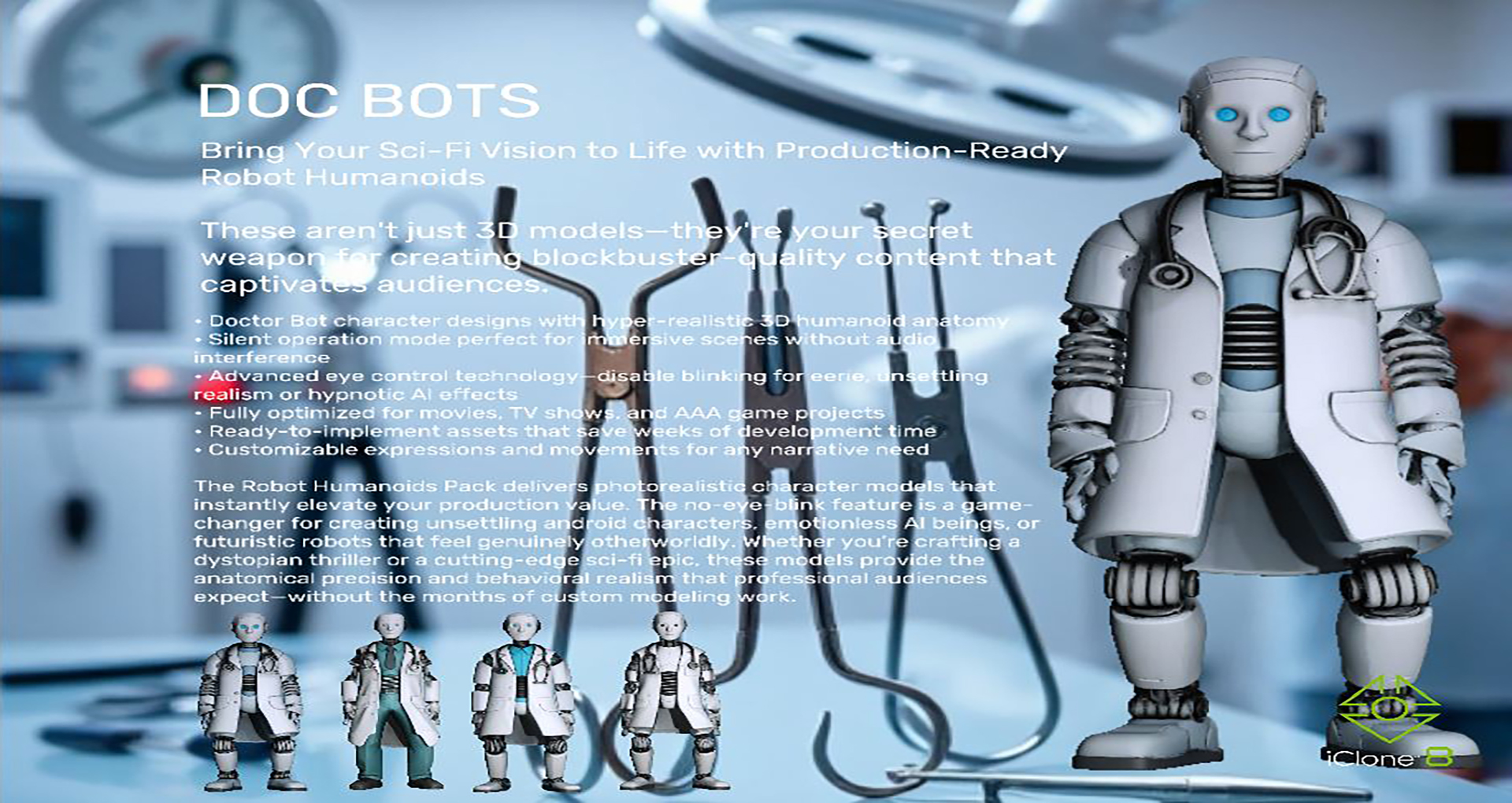 Robot Humanoids Pack