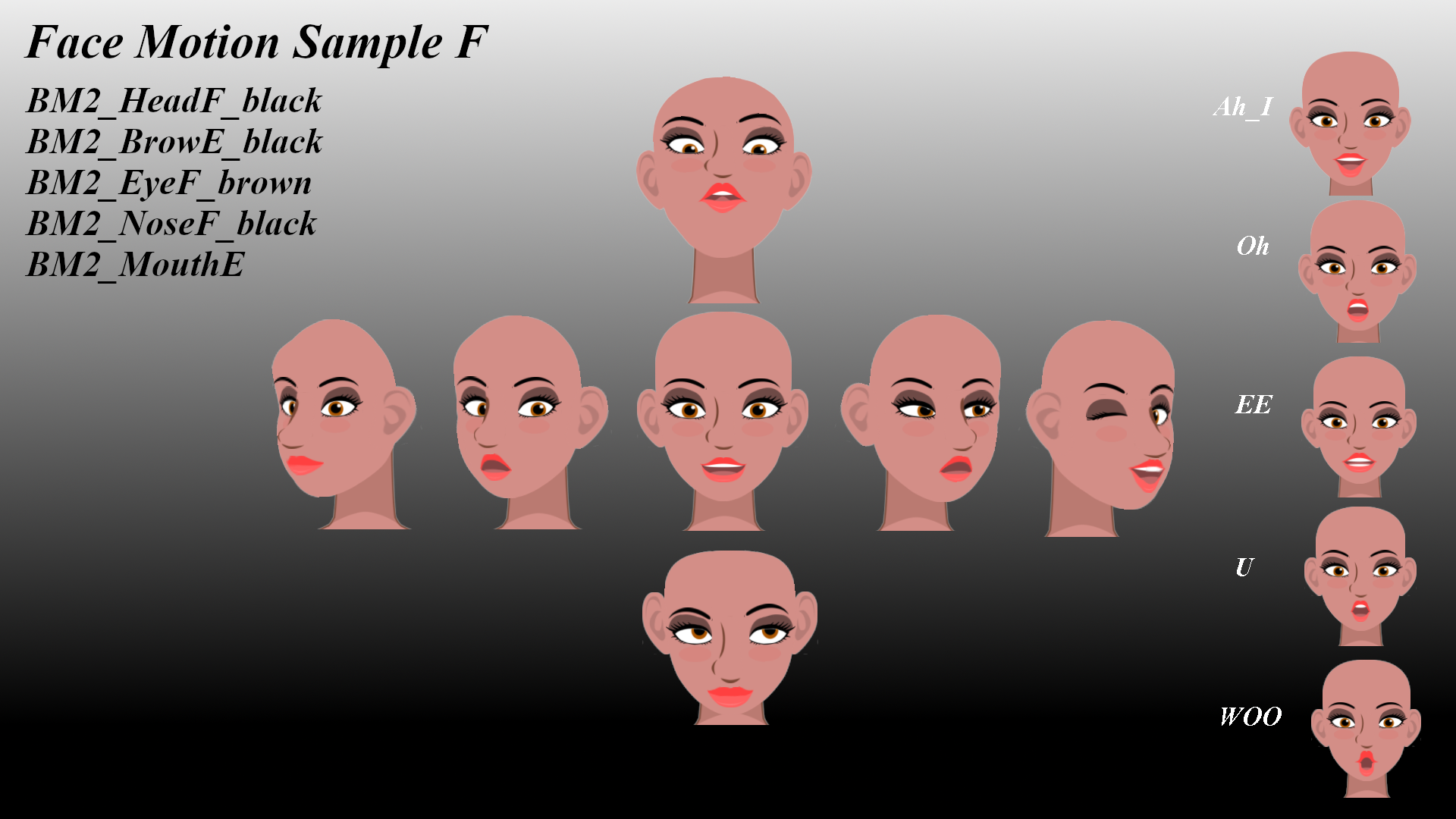 Models First Base Female BaseModel2 Pack