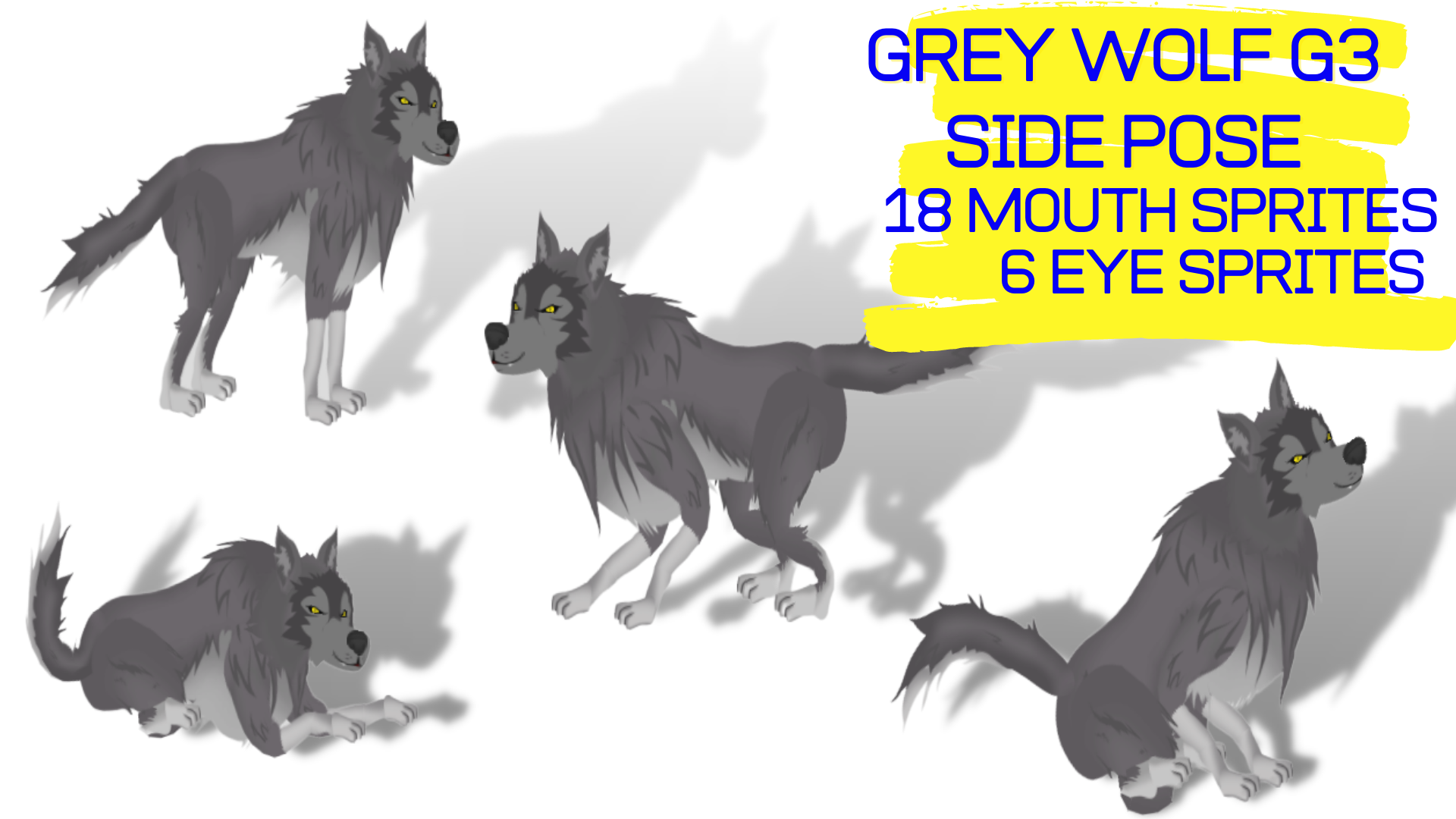 GREY WOLF SIDE SALE!