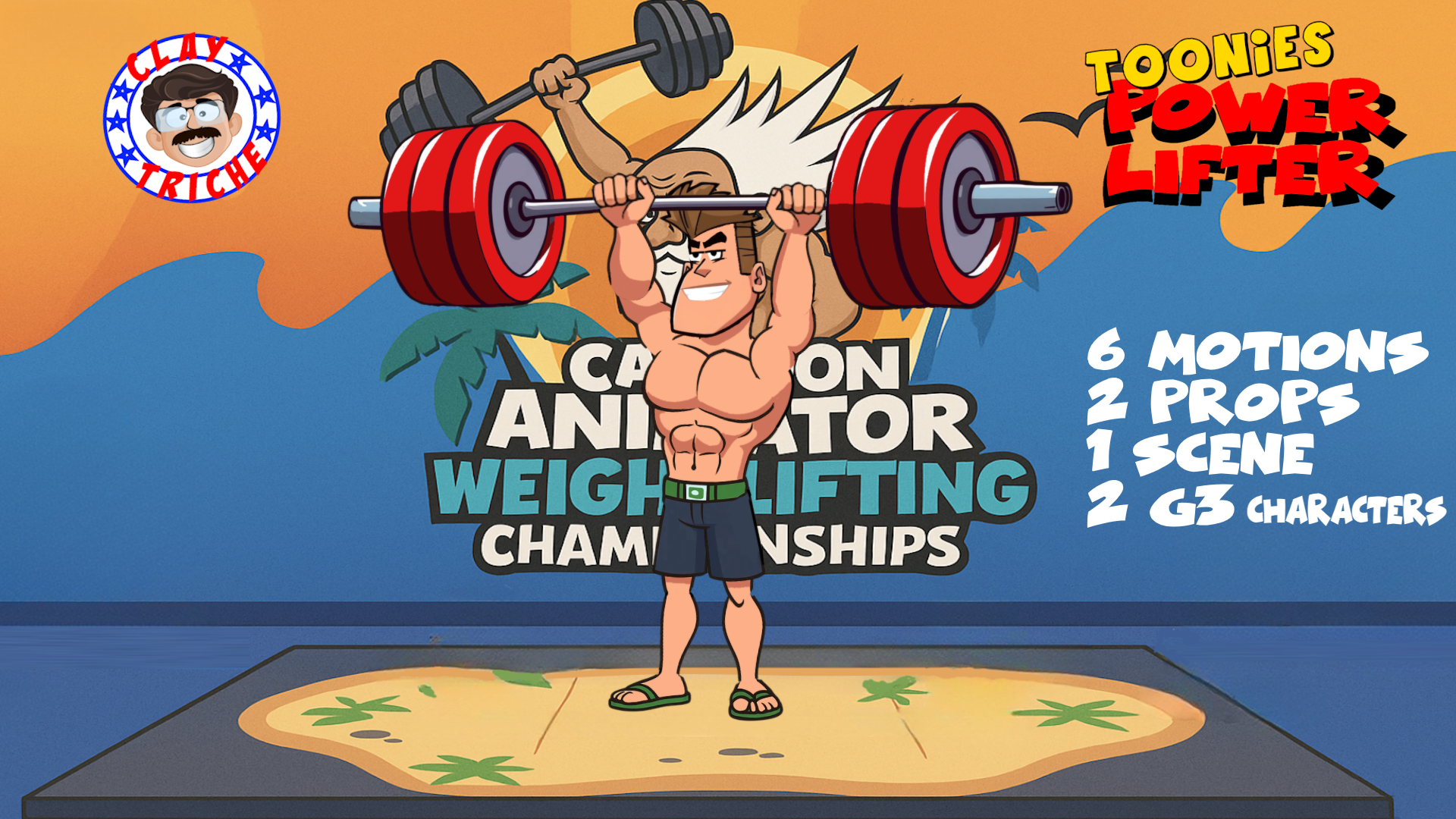 Powerlifter Animation Power Lifter