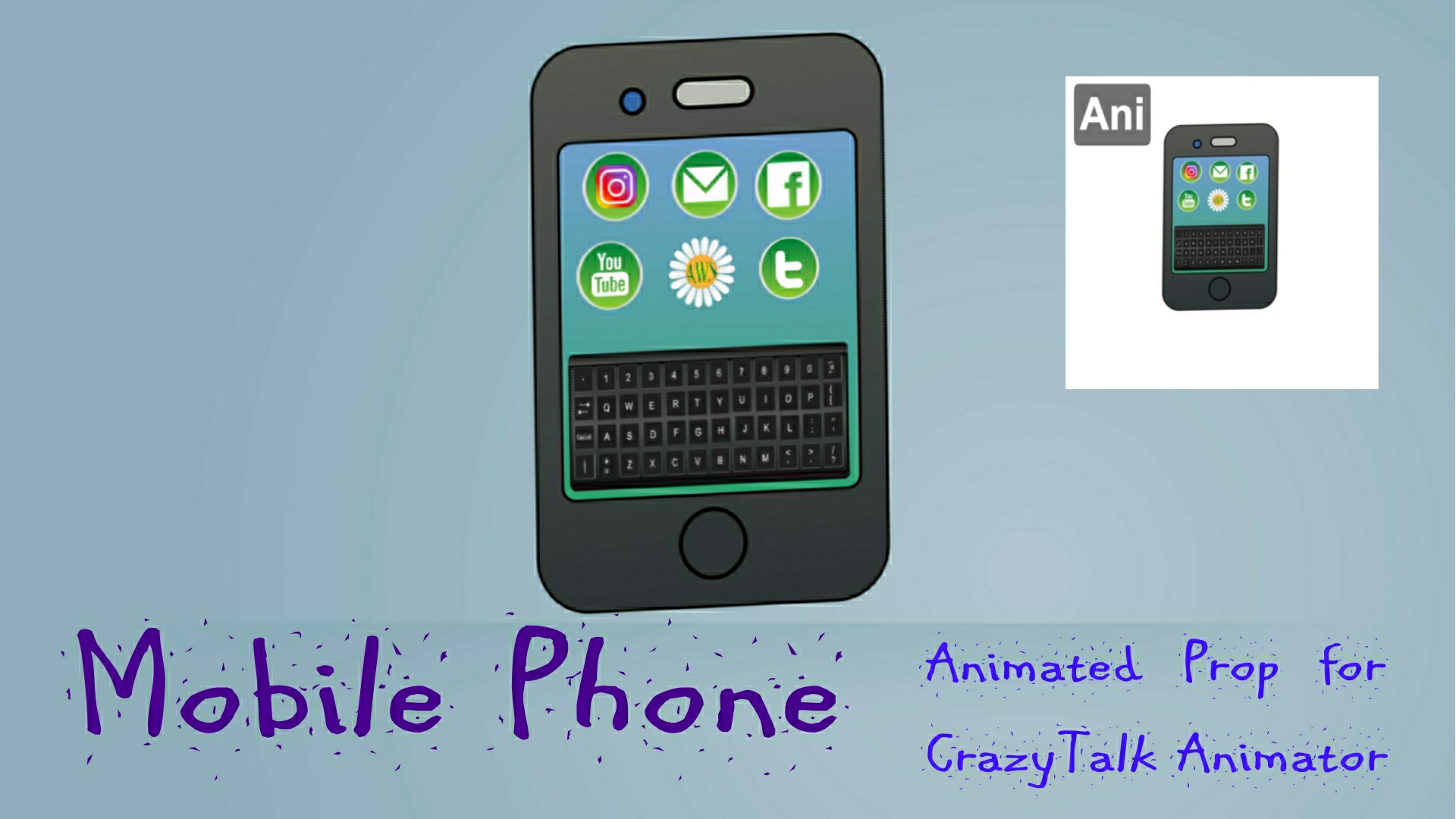 Alternative Phone Animation Mobile Phone