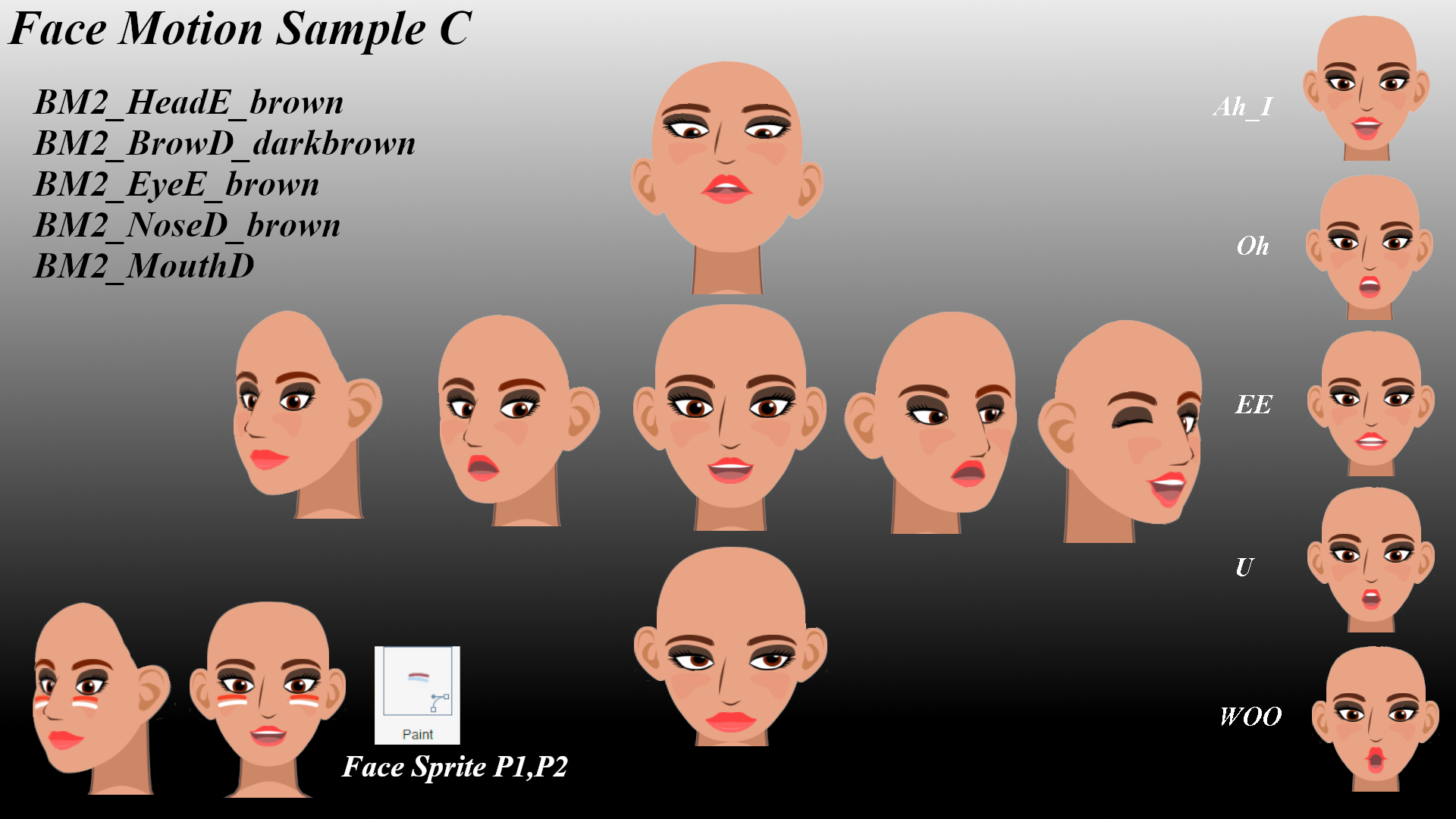 Female BaseModel2 B