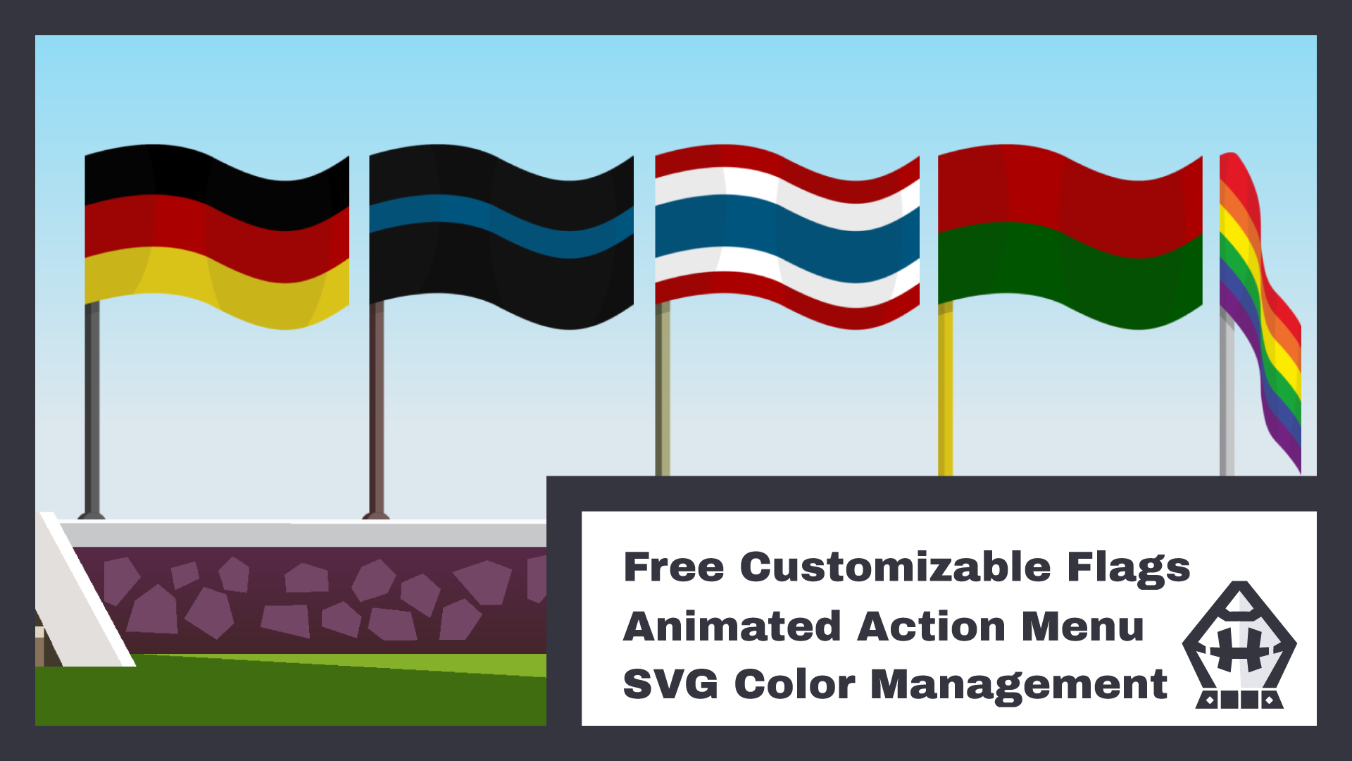 Customizable Animated Flag