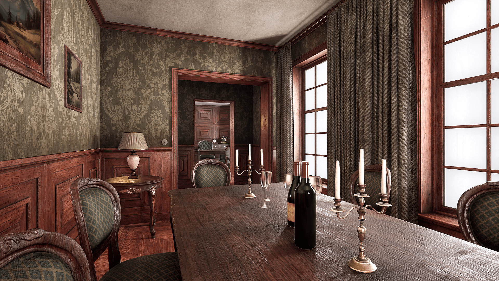 HQ Modular Old House Interior