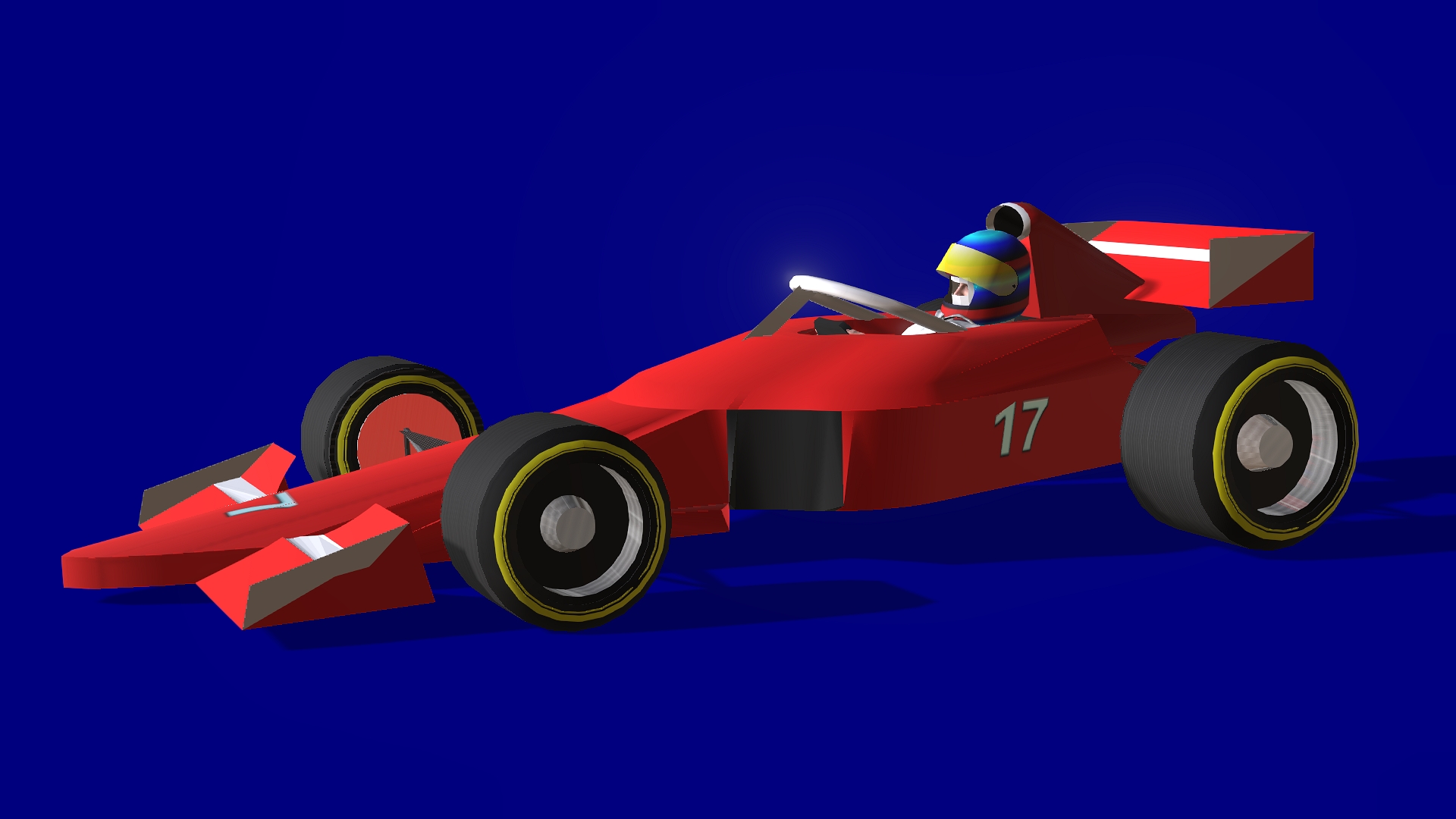 F1 car Red